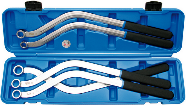 Set Clé Tendeur Courroie XPOtool 13 Embouts | 12-19mm 12 Pans + Profil E - Pour Galet Tendeur Véhicule