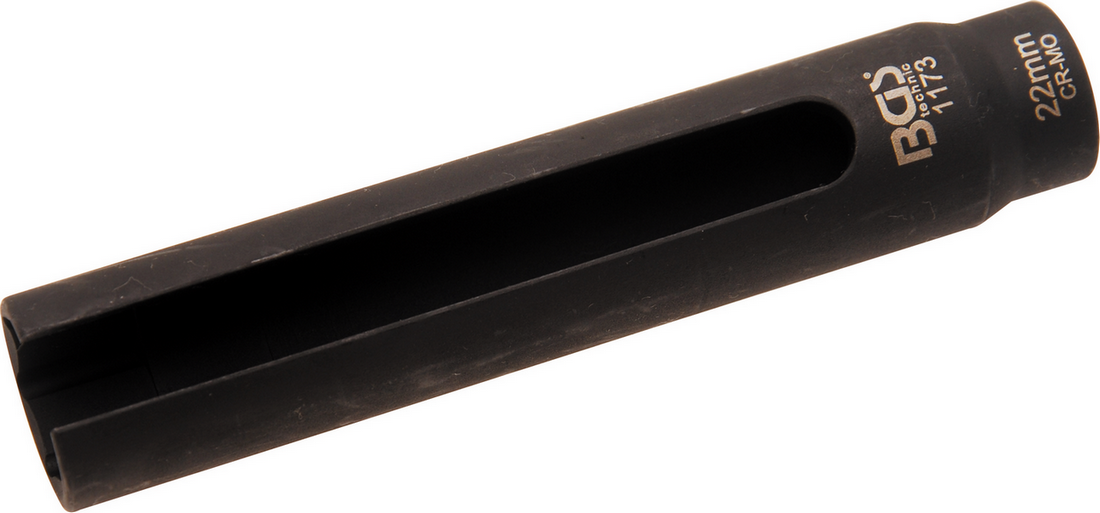 KS Tools 150.2125 - Douille longue plate pour sonde lambda - 22 mm - En