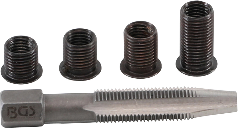 Kit de réparation de filetage de bougie d'allumage, outil de réparation de  filetage à intervalles de voiture, kit de enfile-bougie, M14 X 1.25, 1 jeu,  14mm - AliExpress