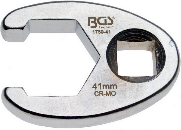 HASKYY Jeu De 6 Clés Plates Pour Conduites De Frein 8-19 Mm – Polygonales Ouvertes, Anti-Glissement 5 Points