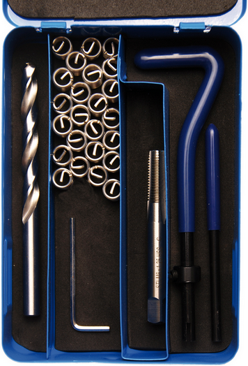 Coffret 25 inserts M8x1.25 mm (réparation filetage) - OM 0488 - CLAS Coffret 25 inserts M8x1.25 mm (réparation filetage) - OM 0488 - CLAS