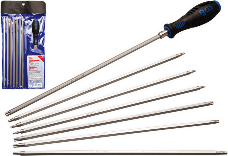 Tournevis BGS Technic Avec Poignée En T Et Pointe Torx T10 - Pour Perçage Frontal - Neuf Sous Blister