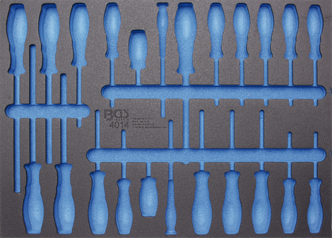 Insert De Servante BGS Technic - Jeu De 3 Pinces Assorties - 1/3 Complet - Neuf