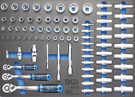 Insert De Servant BGS – 1/3 De Douilles 6 Pans Longues, Profil E (Torx)