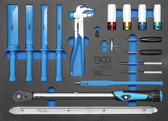  Kit d'outils de démontage d'amortisseur I 18 pièces I Outil  spécial
