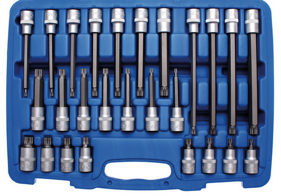 KS Tools Douille Tournevis XZN M16 1/2" Longue 55 Mm – 911.1346