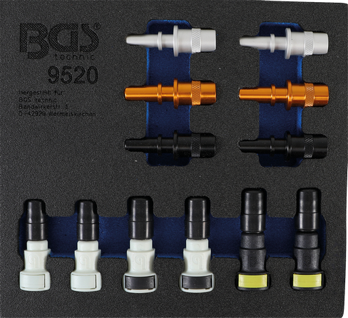 BGS 8274 - Pince de démontage tuyau d'essence et filtres à carburant de VW,  Fiat, Opel etc.