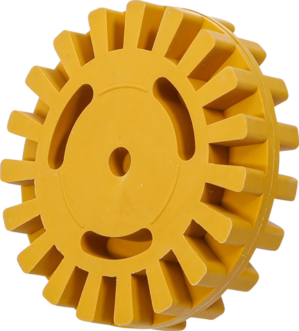 Gomme à Décoller Autocollants Avec Adaptateur - 2 Pièces Ø88mm - Pour Voiture, Métal, Verre - Avec Lames