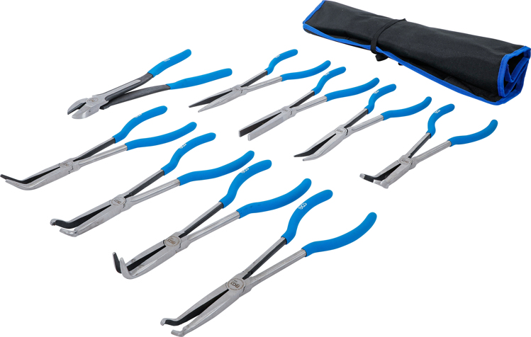QWORK Pince à Bec Long 280 Mm – Pince Bec Fin Extra-Longue Pour Espaces Étroit