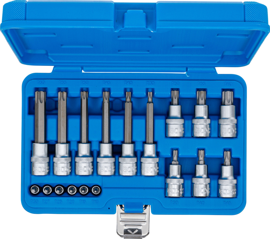 Douille Tournevis 1/2" Torx T27 – Longueur 110 Mm – KS Tools – Pour Usage Manuel – Chromée