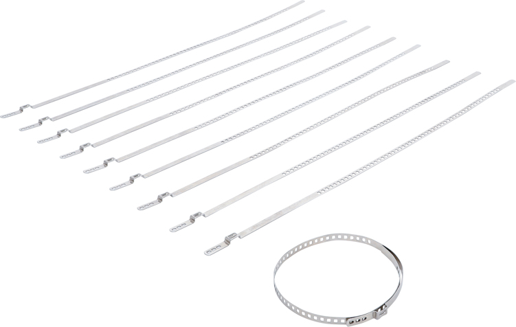 10 Colliers De Soufflet De Cardan En Acier Inoxydable - Universels, Réglables, Pour Transmission Auto, Filtre à Carburant, Pompe à Eau