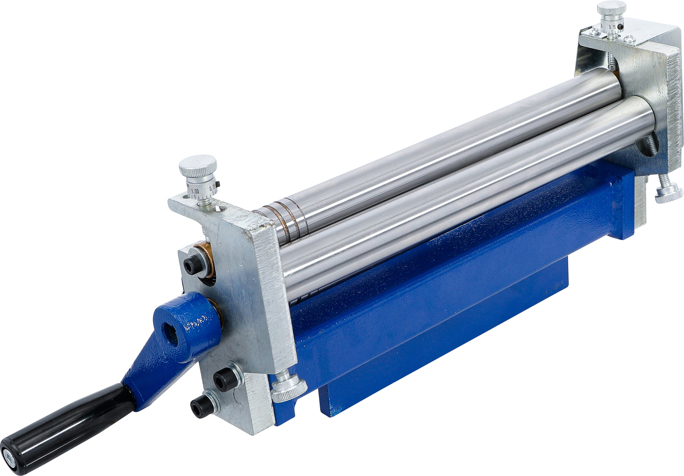 Cintreuse à Rouleaux 3 Stations – Outil Toiture Joint Debout, Pliage 0-90° Pour Tôle 0,3-1 Mm, Rayon 13-130 Mm, Acier/Alu/Cuivre