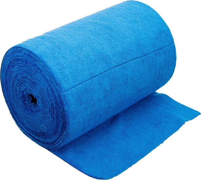 Rouleau De Chiffons Microfibre BGS 74686 – 100 Pièces 27x27 Cm – Perforé, Réutilisable – Pour Nettoyage Auto Et Maison - 11