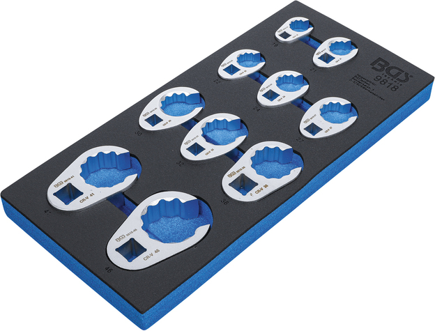 Jeu De Cles En Pouces A Tuyauter Bgs Pour Raccords Frein 5/16 A 3/4 Gb/us