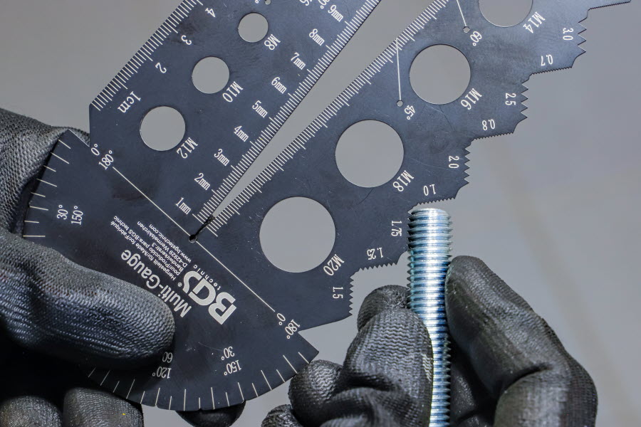 Réparation Filetages Métriques Outil à Restaurer Les Filets 4-40mm - Pour Filetages Métriques Et Pouces - Réparation Filetage Abîmé Outillage Mécanique Précision