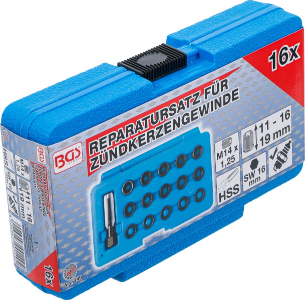 Greensen Kit De Réparation Pour Filetages De Bougies Kit De Reparation De Bougie De Chauffage Outil En 33 Pieces Pour Bougies De Prechauffage Insert Filete En Acier Pour Voitures 89035580
