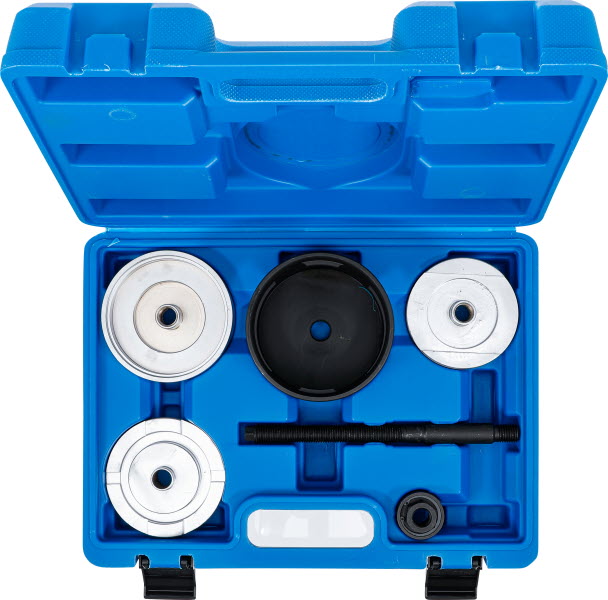 Coffret Outils Montage Silentblocs TOOLATELIER – 21 Douilles + Tiges Filetées Presse Hydraulique