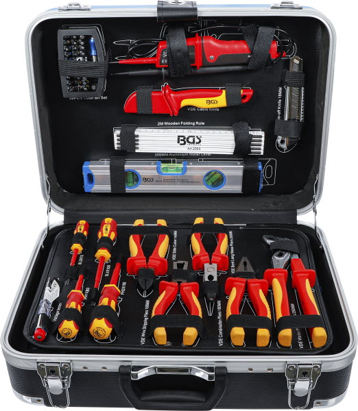 Coffret De 85 Outils Professionnels - Valise Complète, Clés, Pinces, Tournevis, Six-pans