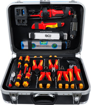 Coffret d'outils électricien complet 68 pièces valise en ABS légère MW  Tools BTK68VA de TORROS : informations et documentations