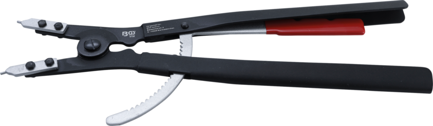PINCE CIRCLIPS EXTERIEURE COUDEE 90° 40-100 MM - 196-21A